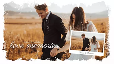 Lovers Memories Photo Collage Slideshow