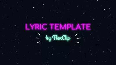 Simple Lyric Video