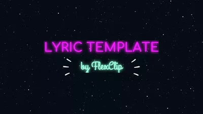 Make a Lyric Video for without Copyright