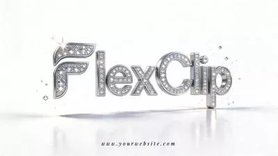 Luxury Silver Diamond Ai Logo Animation Reveal Intro