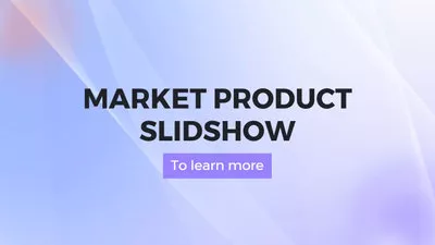 Presentación de productos de mercado
