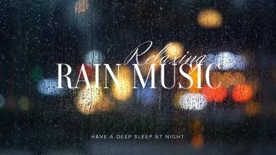 Meditação Sono Música Chuva Som Calma Youtube Intro