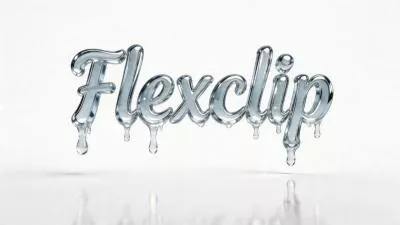 Melting Liquid Metal Ai Logo Animation Reveal Intro