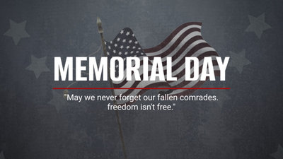 Memorial Day Remember Honor History Slideshow