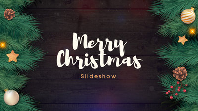 Merry Christmas Slideshow Greeting Wish