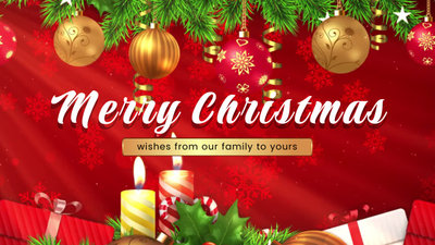 Merry Christmas Warm Family Messages