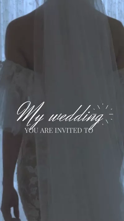 Minimalism Wedding Invitation