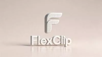 Minimalist 3d Business Ai Logo Animation Reveal Intro