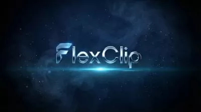 Minimalist Light Universe Silver Cool Logo Intro