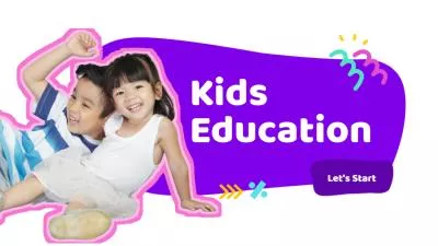 Minimalist Modern Education Children Promo