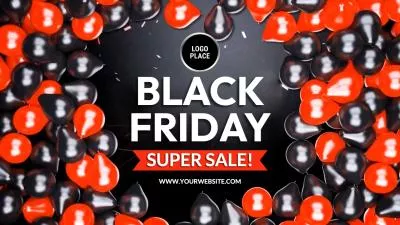 Modern Balloon Black Friday Holiday Amazon Product Promotions Slideshow