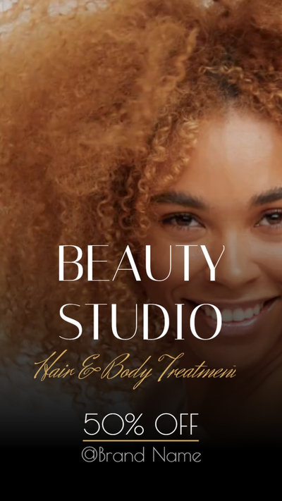 Modern Beauty Friseursalon Werbeband