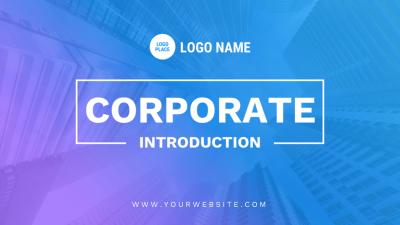 Modern Corporate Company Profile Slideshow