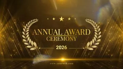 Modern Luxury Golden Company Annual Ceremony Award 2026 Slideshow