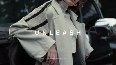 Modern Minimalism Women Fashion Products Ad Promo Slideshow Collage