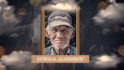Monochrome Funeral Teacher Memorial Tribute Video