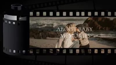 Movie Film About Baby Memory Collage Slideshow