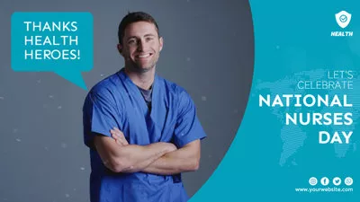 National Nurses Day Health Hero Greeting