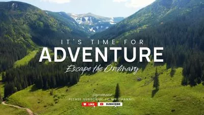  Nature Escape Adventure Travel Vlogger View Youtube Channel Subscribe Intro Outro