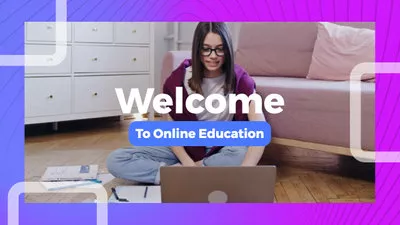 Online Educational Promo Video