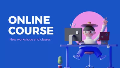 Promoção de curso online