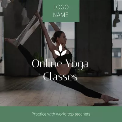 Online Yoga Promo