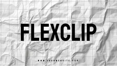 Paper Texture Glitch Ai Logo Animation Reveal Intro