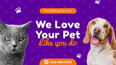Pet Sitting Service Webinaire Promo