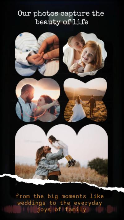 Photo Collage Family Wedding Pet Life Film