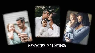 Photo Gallery Film Love Memories Collage Family Wedding Holiday Travel Slideshow