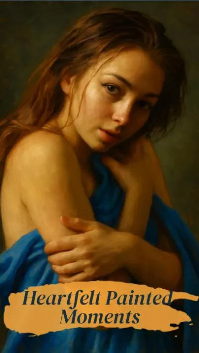 Photo Oil Painting Ai Animation Effects Presentation