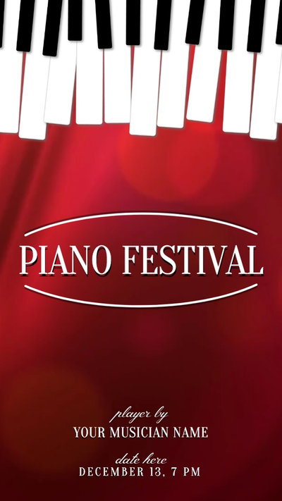 Piano Festival Promo