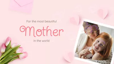 Mother's Day Video Maker, Free Mother's Day Slideshow