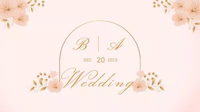 https://resource.flexclip.com/templates/cover/w400/pink-flowers-simple-wedding-slideshow.webp