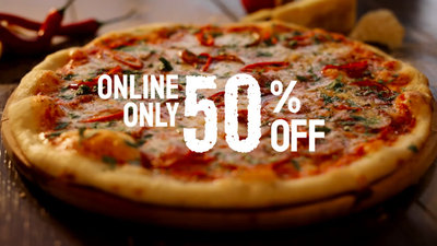 Pizza Deal Special Offer Ad