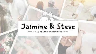  Polaroid Wedding Propose Love Story Travel Memories Photo Collage Slideshow