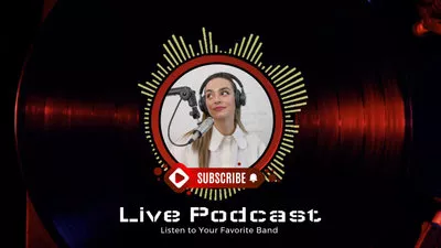 Pop Live Podcast Wave Youtube Intro Outro