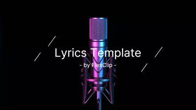 Pop Lyrics Template