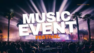 Pop Music Festival Event Promo Video