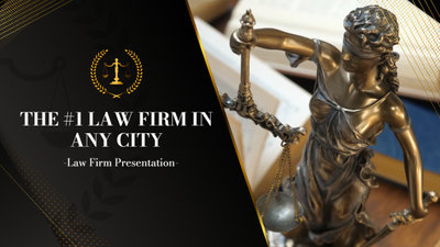 Professional Law Firm Presentation Company Business