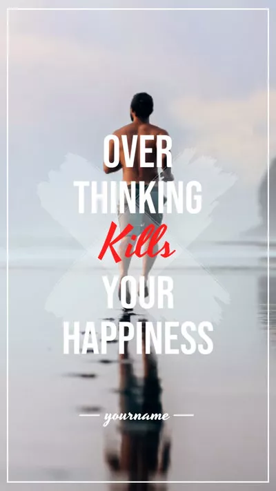 Quotes About Over Thinking Instagram Reels