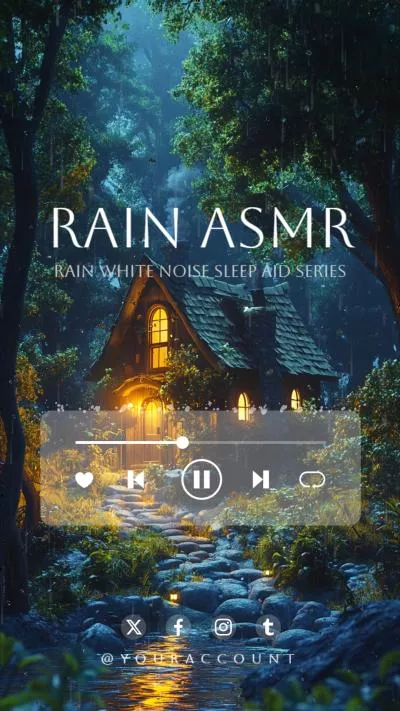 Rain Sleep Relaxing White Noise Asmr Music
