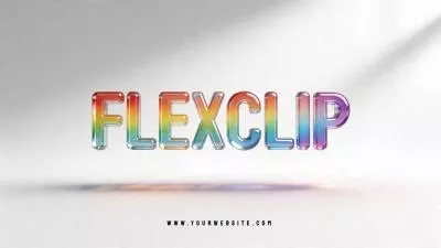 Rainbow Crystal Ai Logo Animation Reveal Intro
