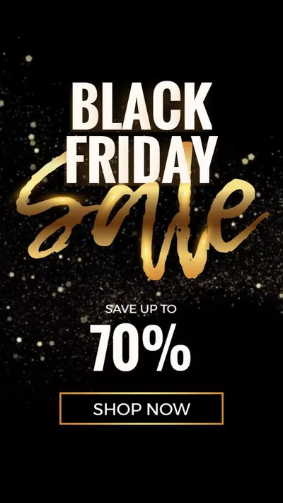 Realistic Black Friday Sale Ad Promo