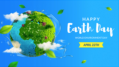Realistic Earth Day Nature Environment Intro