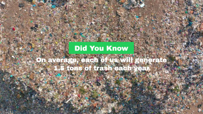 Recycling Infografik