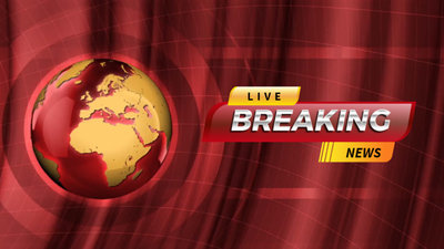 Red Background Live Breaking News Intro Outro