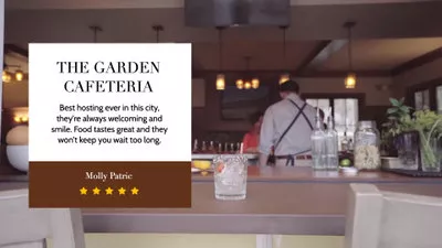  Restaurant Testimonial