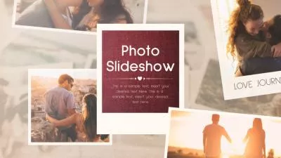  Romantic Love Story Wedding Anniversary Photo Collage Memory Slideshow