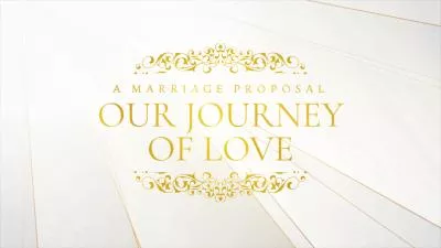 Romantic Marriage Proposal Wedding Slideshow